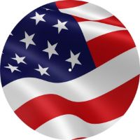 12'' Slipmat - US Flag 